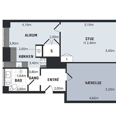 Walk To Tivoli - Vaernedamsvej Cafes - Hidden Gem Appartement