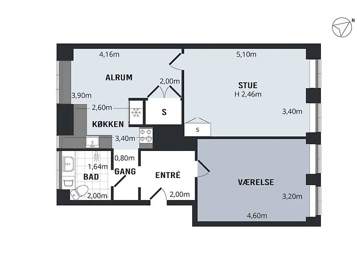 Walk To Tivoli - Vaernedamsvej Cafes - Hidden Gem Apartment